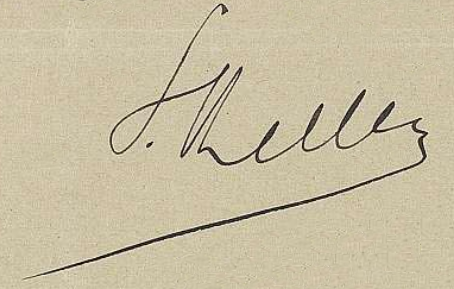 La signature de Joseph Louis Keller