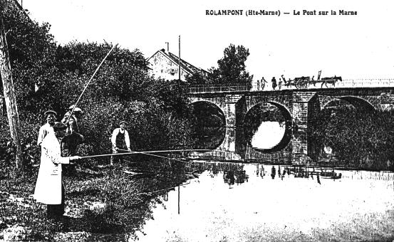 Le  pont sur la Marne