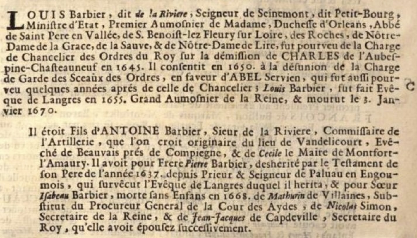 Pre Anselme. Notice