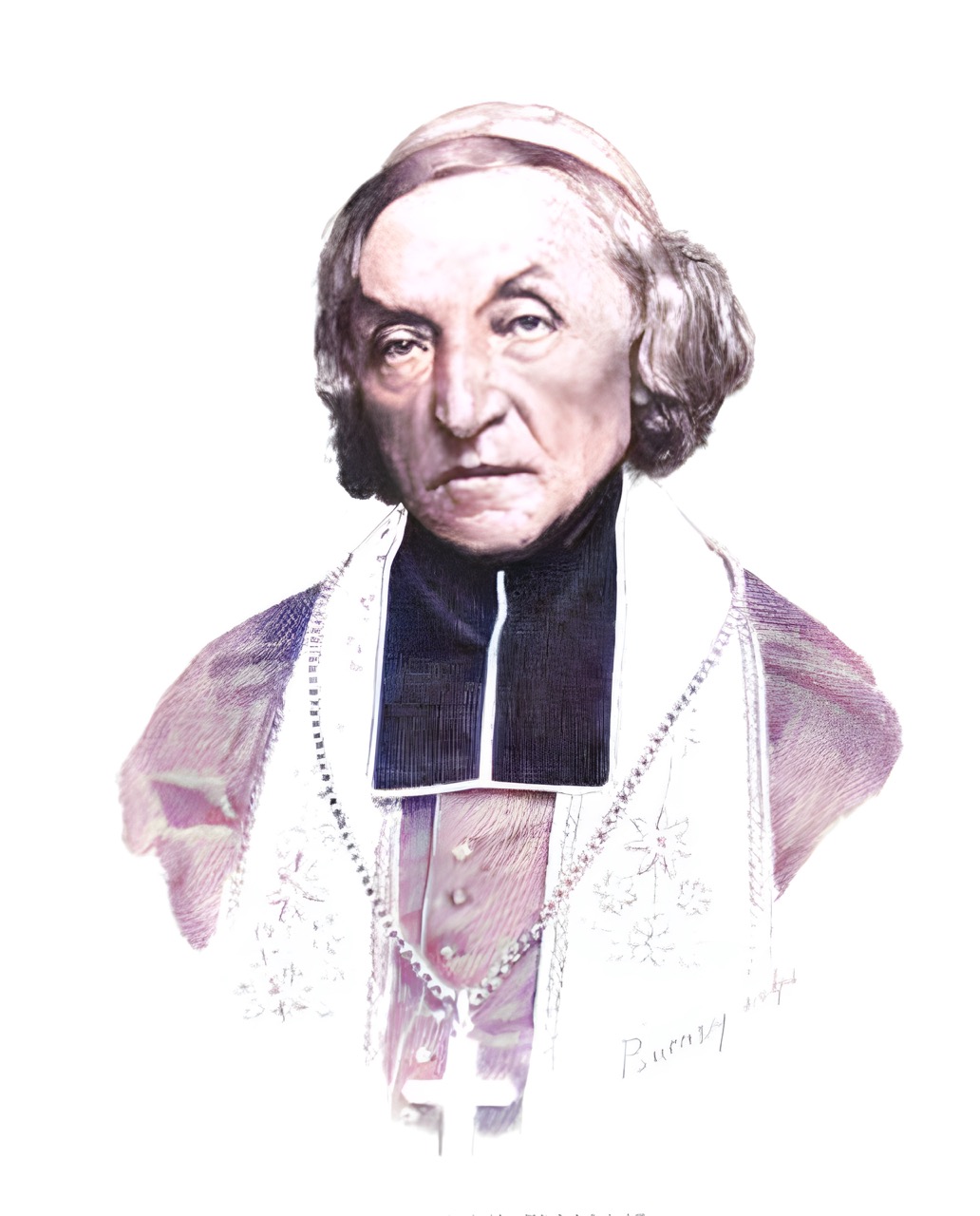 Portrait de Mgr Guillaume-Marie-Frdric Bouange