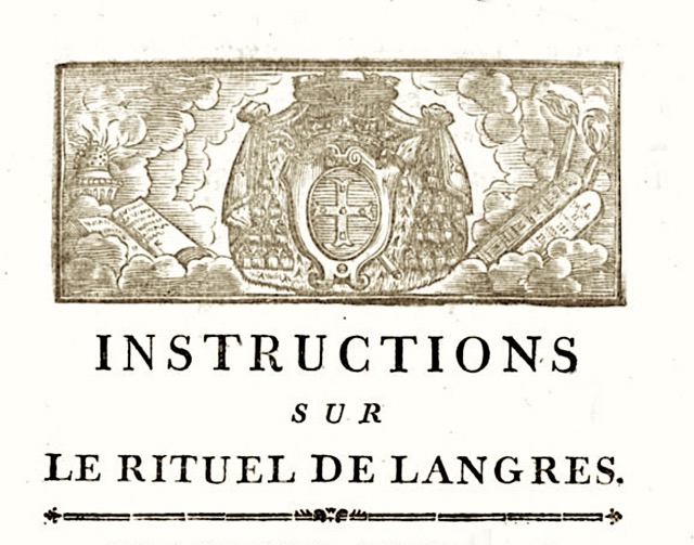 Instructions sur le rituel de Langres, Besanon, 1790