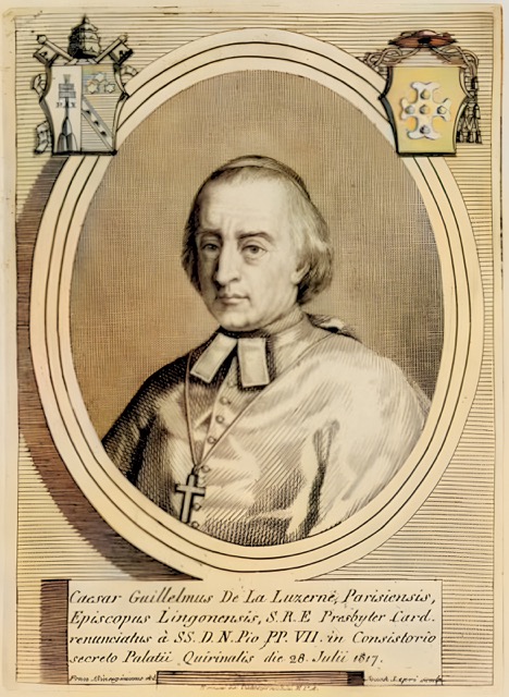 Portrait de Mgr le cardinal de La Luzerne